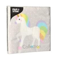 Servetten Unicorn 3-laags 33x33cm - thumbnail