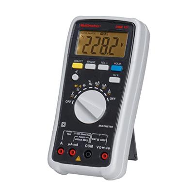 Multimetrix DMM 121 Multimeter Digitaal CAT III 600 V Weergave (counts): 4000 Multimetrix DMM 121 Multimeter Digitaal CAT III 600 V Weergave (counts): 4000