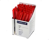 Pen Staedtler Stick 430 Rood (50 Stuks) - thumbnail