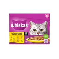 Whiskas 7+ Gevogelte Selectie in saus natvoer kat multipack (zakjes 85 g) 2 verpakkingen (48 x 85 g) - thumbnail