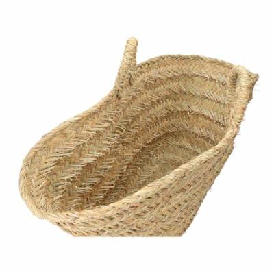 Mand voor hout EDM Esparto 60 x 35 x 45 cm 60 x 45 x 35 cm Ovaal - thumbnail