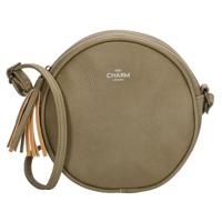 Charm London Stratford Schoudertas natuur groen  Damestas - thumbnail