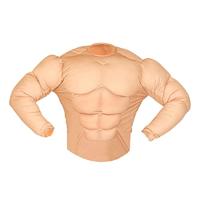 Spierballenshirt Bodybuilder kostuum - thumbnail