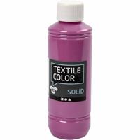Creativ Company Textile color dekkende textielverf - fuchsia, 250ml - thumbnail
