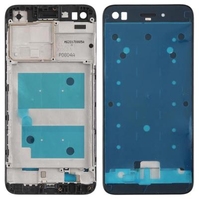 Voor Huawei Enjoy 7/P9 Lite Mini/Y6 Pro (2017) front behuizing LCD-frame bezel plaat (zwart)