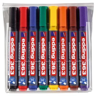 Whiteboardmarker edding 361 rond 1mm assorti