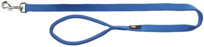 TRIXIE HONDENRIEM PREMIUM ROYAL BLAUW 120X1,5 CM