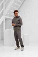 XPLCT Plate Trainingspak Heren Grijs - Maat XL - Kleur: Grijs | Soccerfanshop - thumbnail