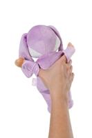 BABY BORN - Zachte konijnenpop met oortjes en vingerzakjes - 26 cm - Pasgeboren - thumbnail