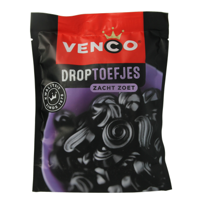 Venco Droptoefjes 225 Gram Venco Droptoefjes 225 Gram