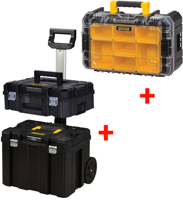 Stanley Koffers fmst1-80101 fatmax tstak opbergsysteem bonuspack 3-in-1 - fmst1-80101 - thumbnail