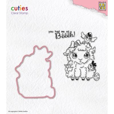 Nellie's Choice • clear stamp & cutting die sheep
