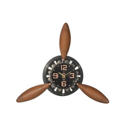 Muurklok Home ESPRIT Bruin Zwart Metaal Propellers Vintage 118 x 24 x 134 cm Muurklok Home ESPRIT Bruin Zwart Metaal Propellers Vintage 118 x 24 x 134 cm