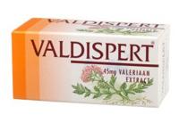 Valdispert 45 mg Valeriaanextract Tabletten - bij lichte vormen van nervositeit en spanning - - thumbnail