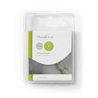 Nedis Satelliet- en Antenne-Adapter | F-Male naar IEC Male | 1 stuks - CSGB41953ME CSGB41953ME - thumbnail