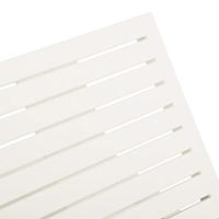 Ligbed kunststof wit - thumbnail