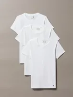 Calvin Klein 3-pack dames lounge T-shirts - Crew neck - 100% katoenen dames ondershirts met ronde hals en korte mouw - thumbnail