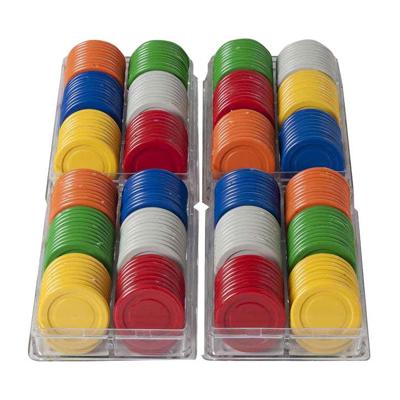 Fiches 25mm 240 stuks Verschillende Kleuren