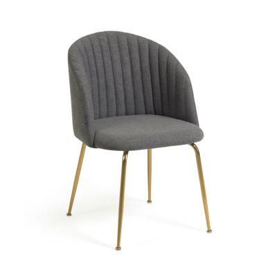 Kave Home Lumina eetkamerstoel Donkergrijs Kave Home Lumina eetkamerstoel Donkergrijs