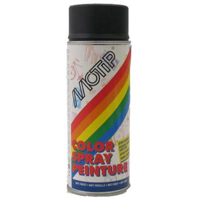 MOTIP Deco Lak | Zijdeglans | RAL 9005 | 400ml - 01659