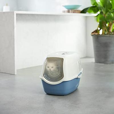Rotho bailey kattenbak eco blauw/zand - thumbnail