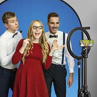 Hama Vouwbare achtergrond (l x b) 2 m x 1.5 m Groen, Blauw - thumbnail