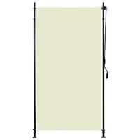 Rolgordijn voor buiten 120x270 cm crème - thumbnail