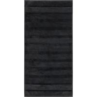 Cawö Cawo Noblesse2 Uni Handdoek 50/100 zwart - thumbnail