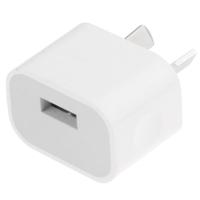 AU Plug USB Laderadapter voor iPad iPhone Galaxy Huawei Xiaomi LG HTC en andere Smart Phones oplaadbare Devices(White) - thumbnail