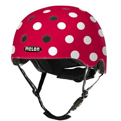 Melon helm urban active dotty white m-l