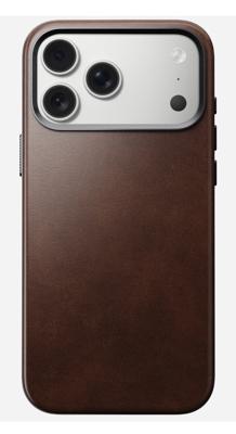 Nomad Traditional Horween leather case iPhone 17 Pro Max - Brown