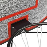 VidaXL Basketbalbord 90x60x2 cm polyetheen zwart - thumbnail