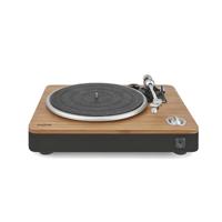 HOUSE OF MARLEY Stir It Up Turntable Turntable, 45/33 Turns, aluminiumlegering plaat, stijve metalen arm, Audio-Technica MM Cartridge, hout/zwart - thumbnail