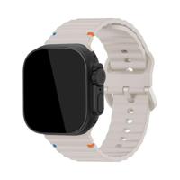 Mobilize Silicon Watch Band - Buckle - for Apple 38/40/41mm - Starlight - thumbnail