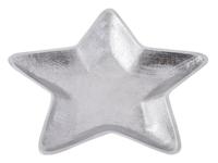 SVJ Schaal - 25x25x3 cm - Aluminium - Zilver - Set van 2 - thumbnail