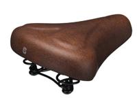 Selle Comfort zadel 261 hartje bruin met strop kaart - thumbnail