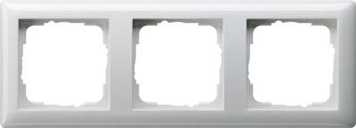 GIRA 021303 Frame 3-voudig System 55, Standaard 55 Zuiver wit (glanzend) 1 stuk(s)