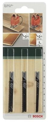 Bosch Accessories 2609256789 3-delig Decoupeerzaagbladen-set U-schacht 3 stuk(s)