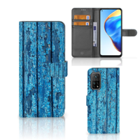 Xiaomi Mi 10T Pro | Mi 10T | Book Style Case | Wood Blue - thumbnail