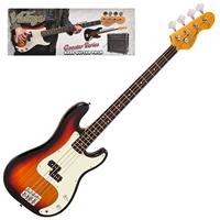 Vintage VIP-V40SB Coaster Series 3-Tone Sunburst Bass Pack elektrische basgitaar set met versterker - thumbnail