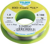 Felder Soldeerdraad | 1 mm | 250 g | S-Sn99Cu1 | 1 stuk - 20941020 20941020 - thumbnail