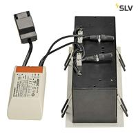 SLV InbouwarmatuurKadux Recessed 3-lichts spot wit - 115721 - thumbnail