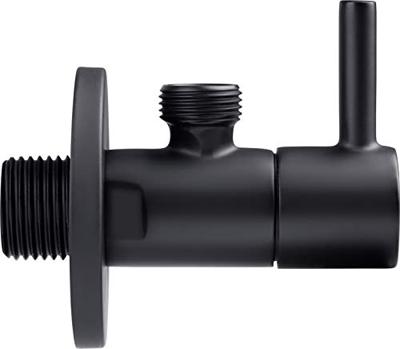 Cornat Hoekstopkraan Noir Rond 1/2 - T3170051