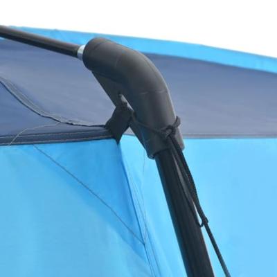 VidaXL Zwembadtent 660x580x250 cm stof blauw - thumbnail