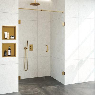 Nisdeur Compleet Just Creating Profielloos 2-Delig 130x200 cm 70/60 Goud Sanitop