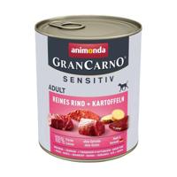ANIMONDA GranCarno Adult Sensitiv Beef with potatoes - natvoer voor honden - 800g - thumbnail