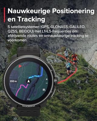 Suunto RACE Smartwatch 49 mm Zwart