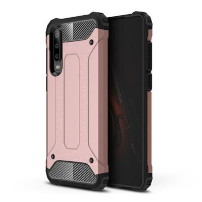 Magic Armor TPU + PC combinatie geval voor Huawei P30 (Rose Gold)