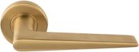 Formani Basics LB21H deurkruk geveerd op rozet - PVD mat goud - thumbnail