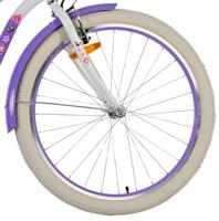 Volare Lovely 26 Inch 36 cm Meisjes Terugtraprem Paars/Wit - thumbnail